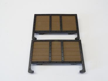 Umbausatz Stirnwände 52mm für 4-Achser LGB