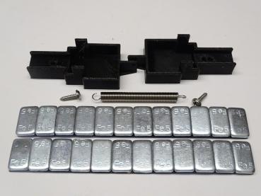 Rücksteller für Lenkgestelle LGB Zweiachser 170mm mit Zusatzgewicht