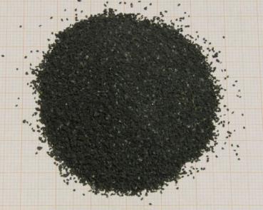 Basalt, schwarz, 0,5-1,0 mm, 200 g