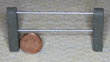 Holmgeländer, Eisen verz., Erweiterung 37,5 cm