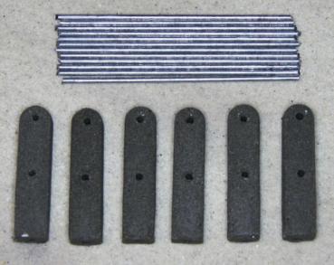 Holmgeländer, Eisen verz., Erweiterung 37,5 cm