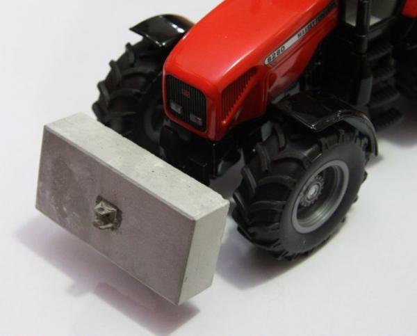 Gewicht mit Zugmaul, 2500kg, für Siku Front