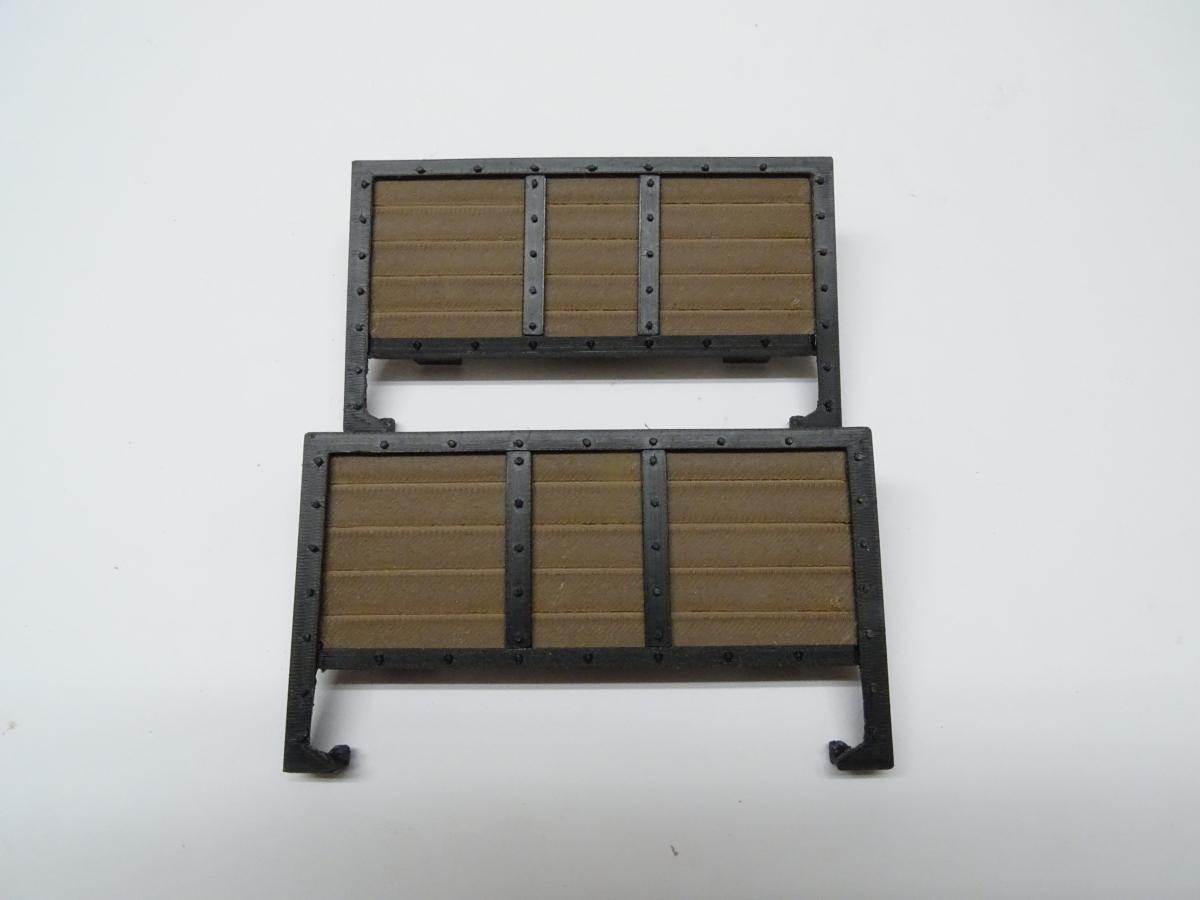 Umbausatz Stirnwände 44mm für 4-Achser LGB