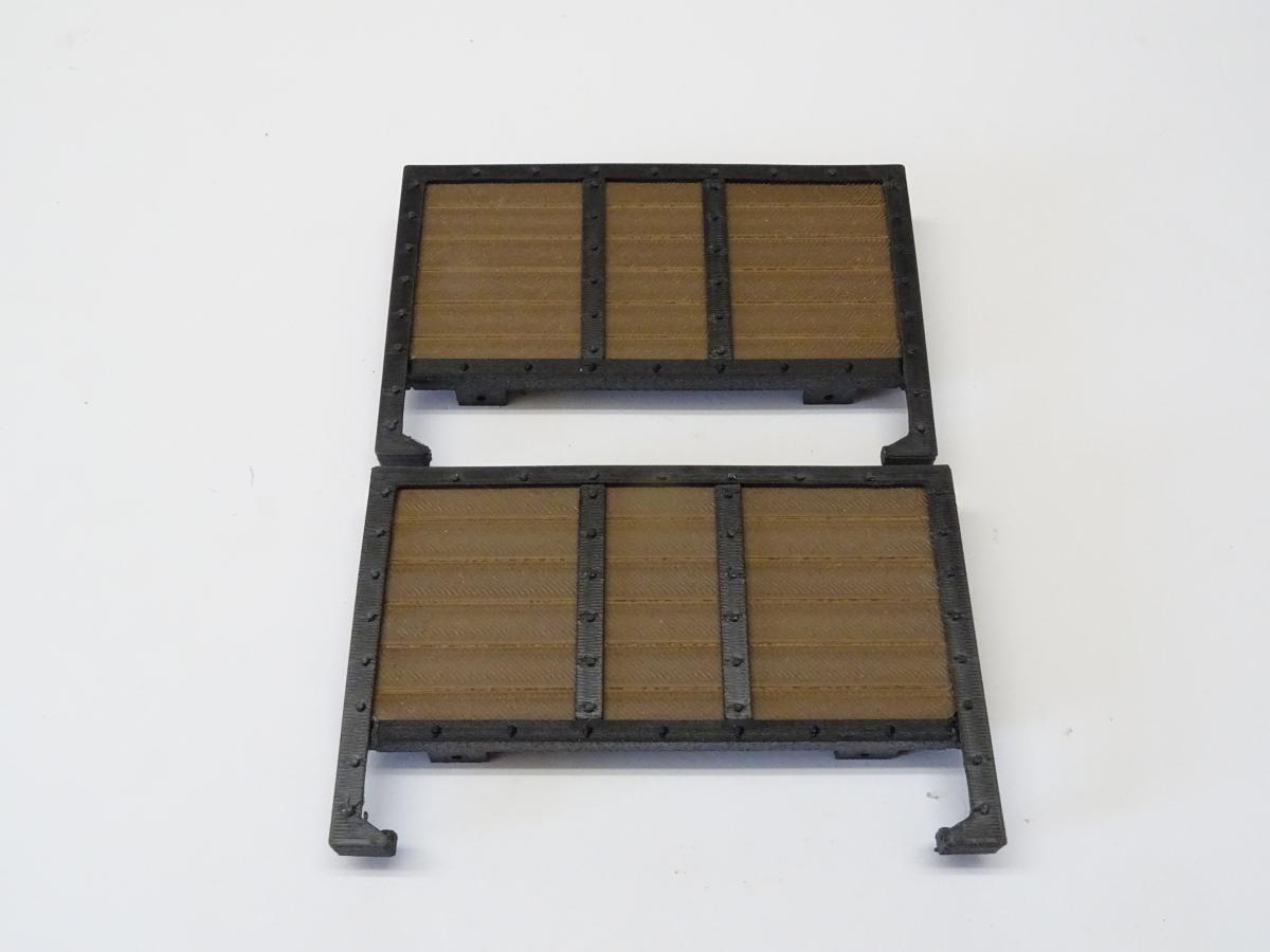 Umbausatz Stirnwände 52mm für 4-Achser LGB