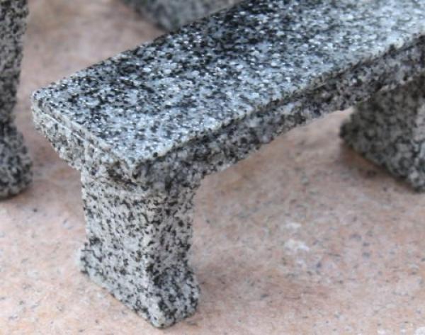 Sitzgruppe Granit grau