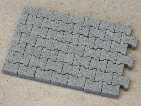 H-Verbundpflaster Mix, grau, 300 St.