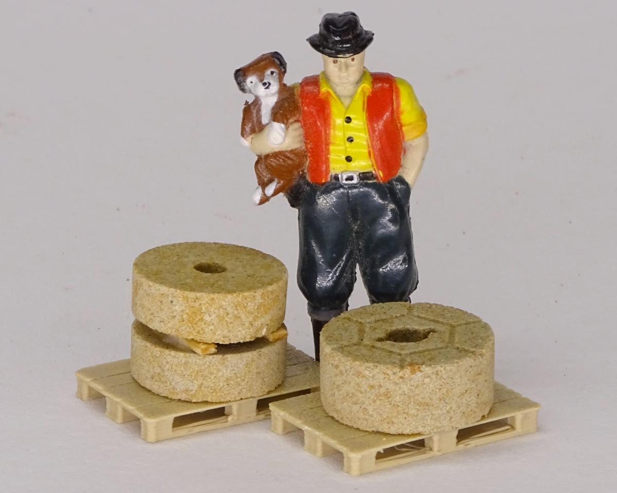 Ladegut 1:45 Mühlsteine